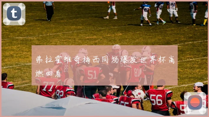 弗拉霍维奇梅西同场爆发世界杯高燃回看